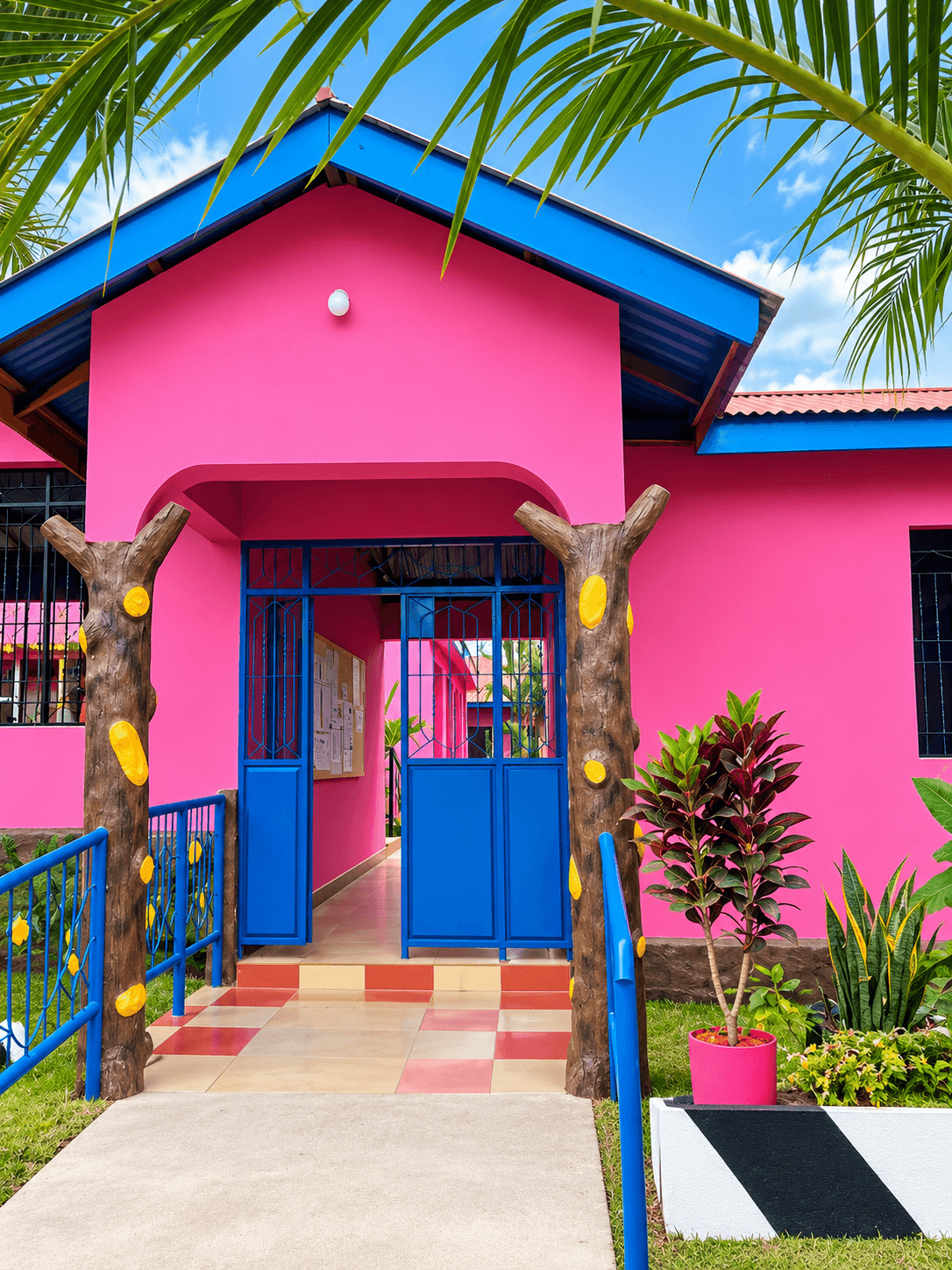 New Generation School building — a modern and welcoming learning environment